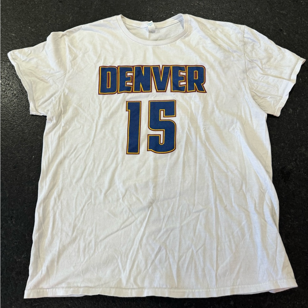 Nikolai Jokic Denver Shirt 15 XL White